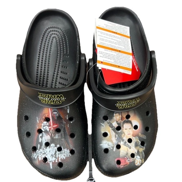 CROCS Shoes - Crocs Classic Star Wars Clog Black Men's 8, Women's 10 Medium